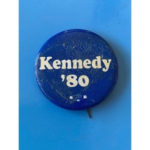 Kennedy '80 Pin Ted Kennedy 1980 Political Campaign Button Pin President RARE